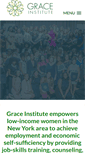 Mobile Screenshot of graceinstitute.org